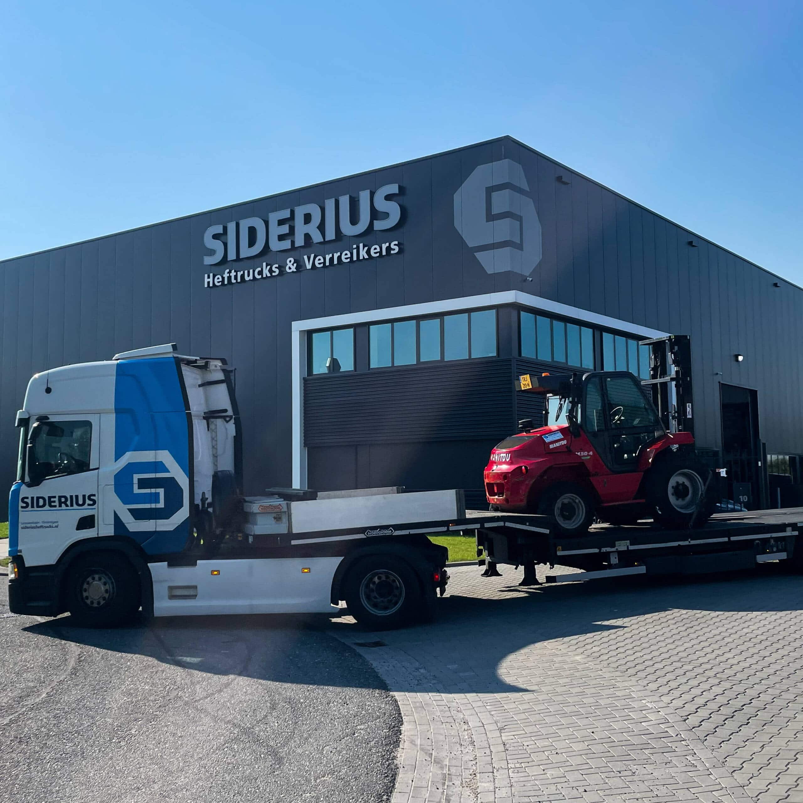 Service heftrucks vrachtwagen werkplaats Leewarden Siderius Heftrucks