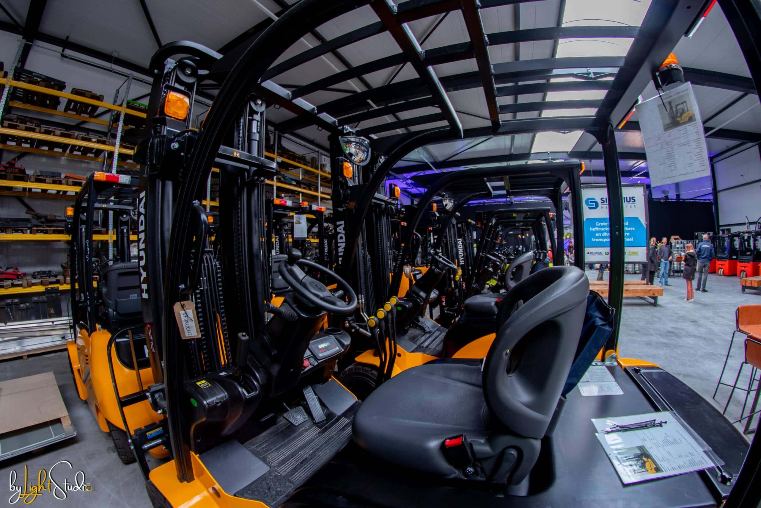 Voorraad heftrucks & interne transportmiddelen